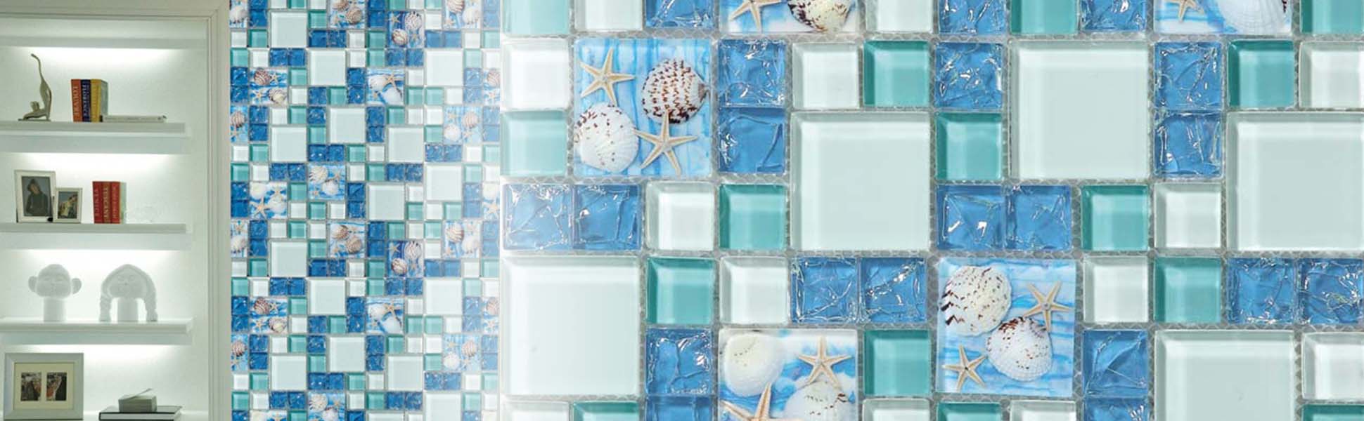 Blue Sky Glass Wall Tiles