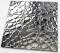 Shiny Metal Backsplash Tile Silver Water-Cube Stainless Steel Mosaic