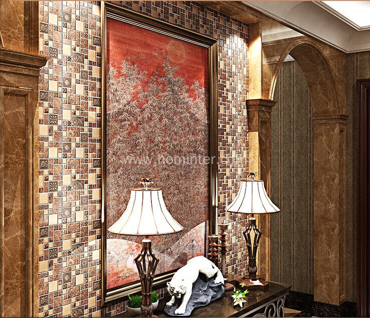Mosaic Tile USA: Copper Fabric