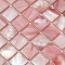 Mother of Pearl Backsplash Stained Pink Shell Mosaic Wall Tile