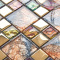Multicolor Glass Mosaic Tile Bathroom Wall Tiles Kitchen Backsplash