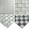 Silver Glass Tile 5 Faces Mirror Mosaic Wall Decor Tiles