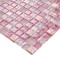Glossy Glass Stone Mosaic Pink Purple Wall & Backsplash Tile