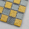 Glass Mosaic Tile Square Gold Melted Crystal Backsplash Tile