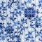 Blue and White Tile Patterned Glass Mosaic Kitchen Backsplash
