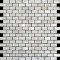White Mother of Pearl Tile Subway Mini Brick 8mm Shell Mosaic