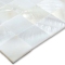 Square White Shell Mosaic Seamless Mesh Mounted Mother of Pearl Tile for Bathroom Wall Mirror Tiles