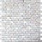 Mother of Pearl Mosaic with Porcelain Base White Subway Shell Tiles Art Kitchen Wall Tile Backsplash