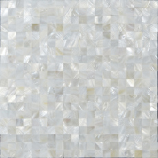 Mother of Pearl Tile White Square Shell Tiles Kitchen Backsplash Wall Stickers Seashell Mosaic Tile