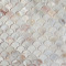 Mother of Pearl Backsplash White Fish Scale Shell Mosaic Tile
