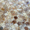 Mother of Pearl Backsplash Iridescent White Fish Scale Shell Mosaic Tile