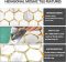 White Peel and Stick Tile Hexagon Gold Border Adhesive Mosaic